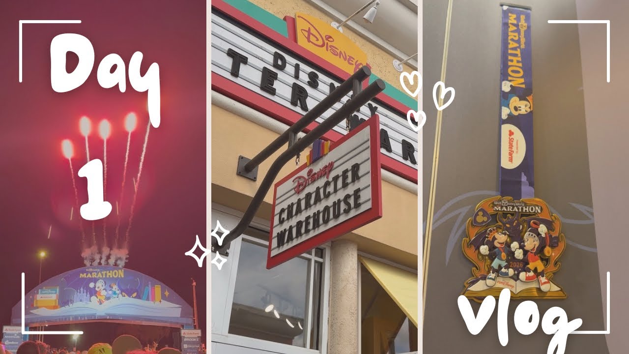 Disney World Trip ✨ Travel, Flight, Hotel, Marathon Expo & Disney Outlet Prices