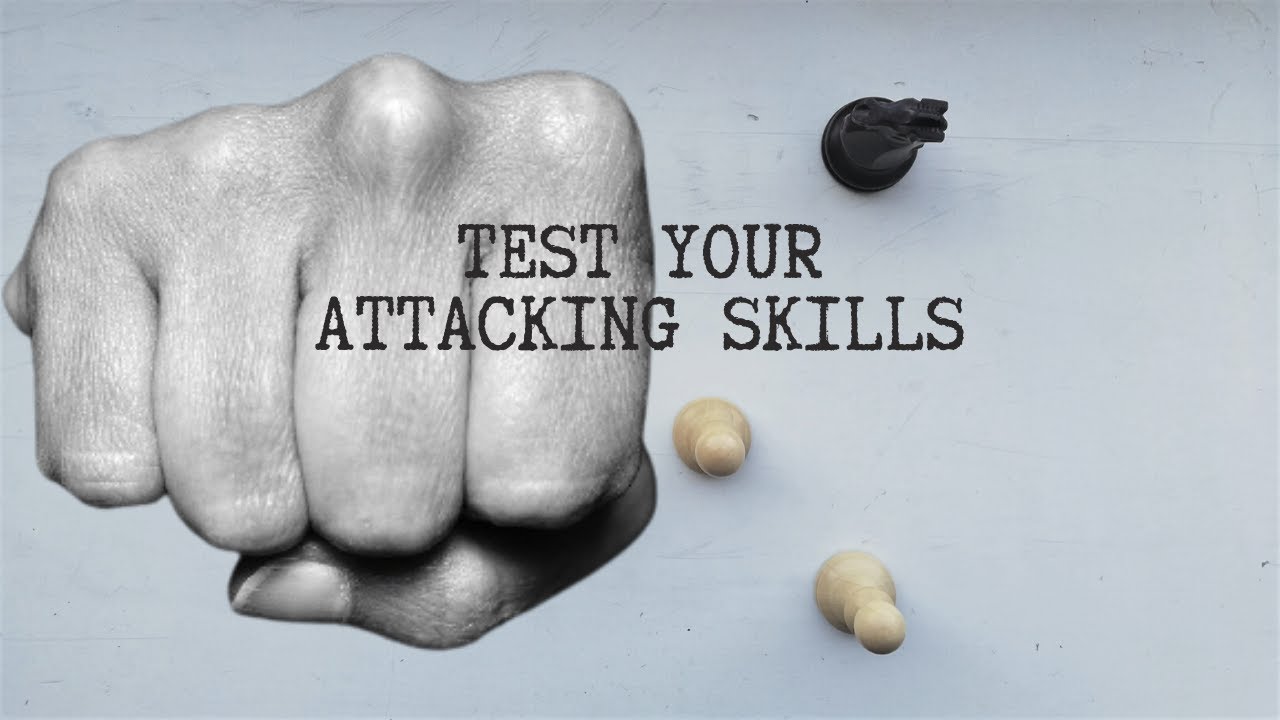 Attacking ideas in complex practical positions · Daily Chess Test #18
