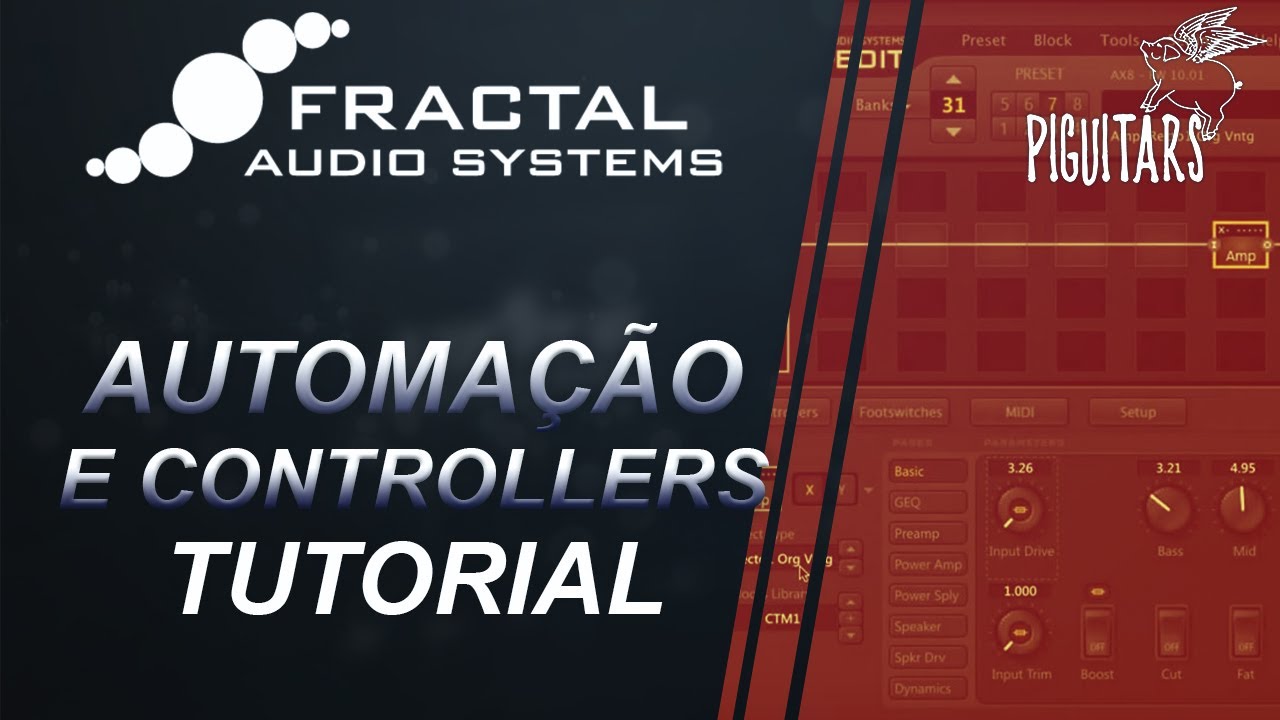 Fractal Audio  Automação e Controllers - tutorial