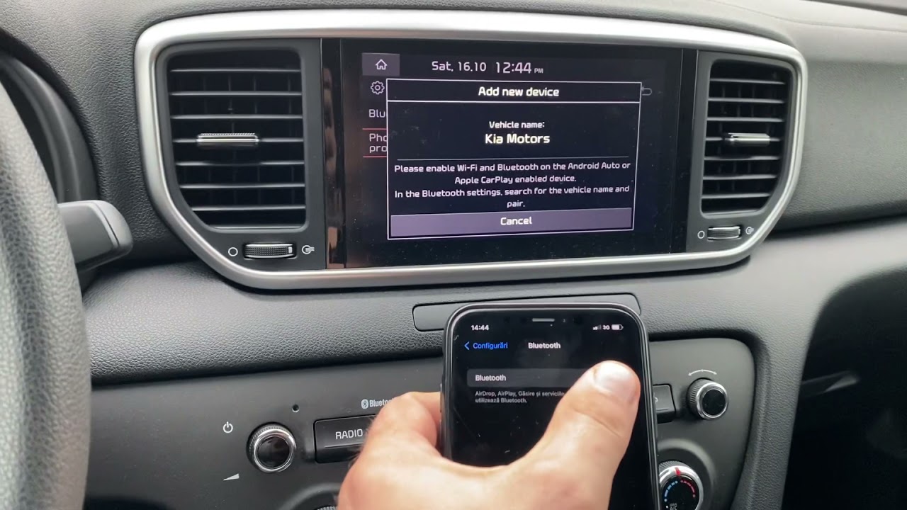 Activare Android Auto Apple CarPlay wireless pe Kia Sportage      #kiasportage #androidauto