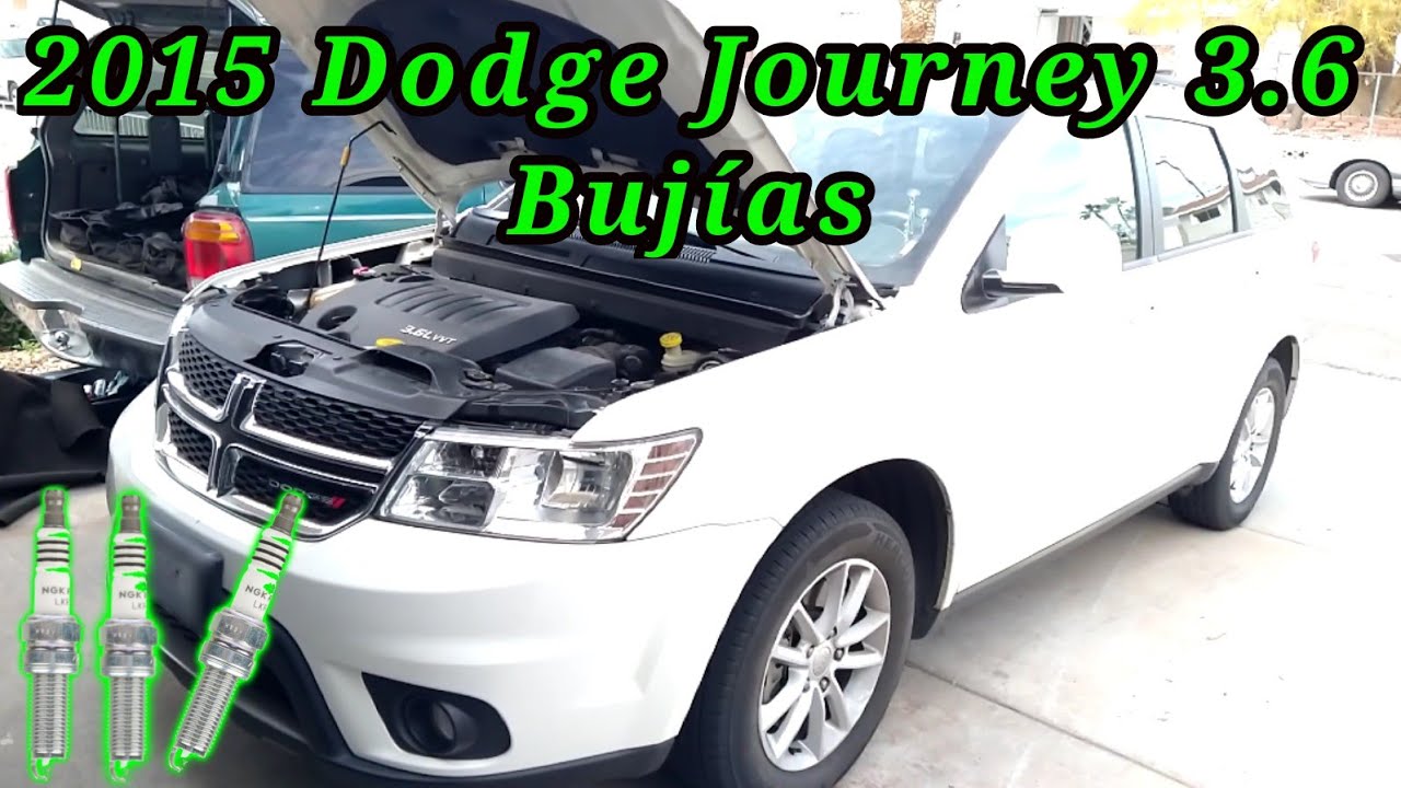 2015 Dodge Journey 3.6 Cómo cambiar las bujías ( How to change spark plugs )