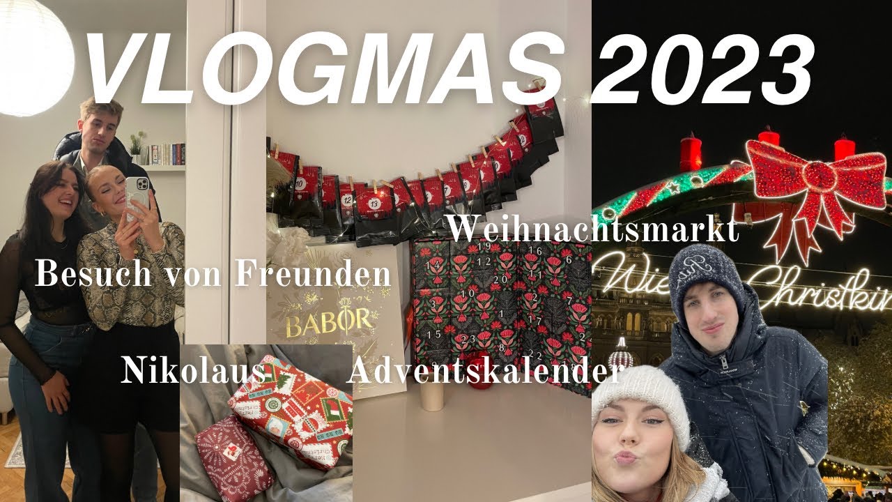 Vlogmas 2023 I Adventskalender, Nikolaus, Weihnachtszeit, Besuch I KathaMariie