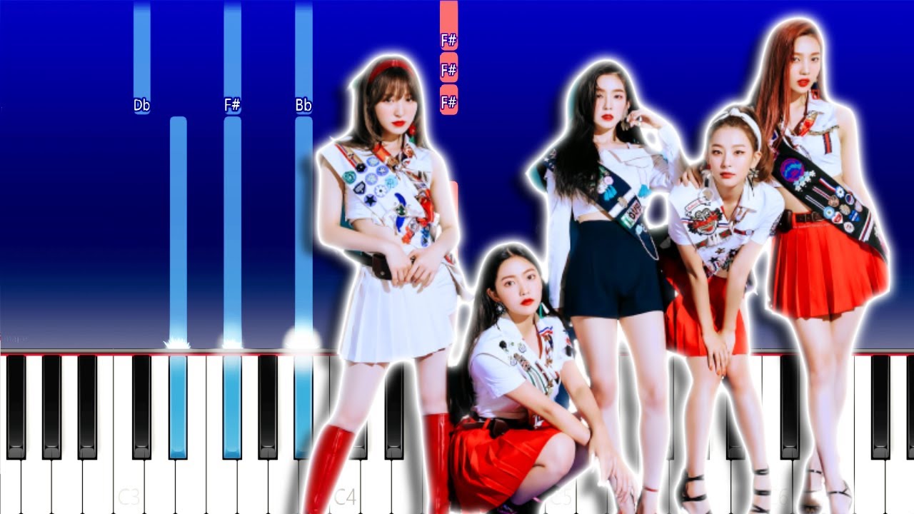 Red Velvet - Chill Kill (Piano Tutorial)
