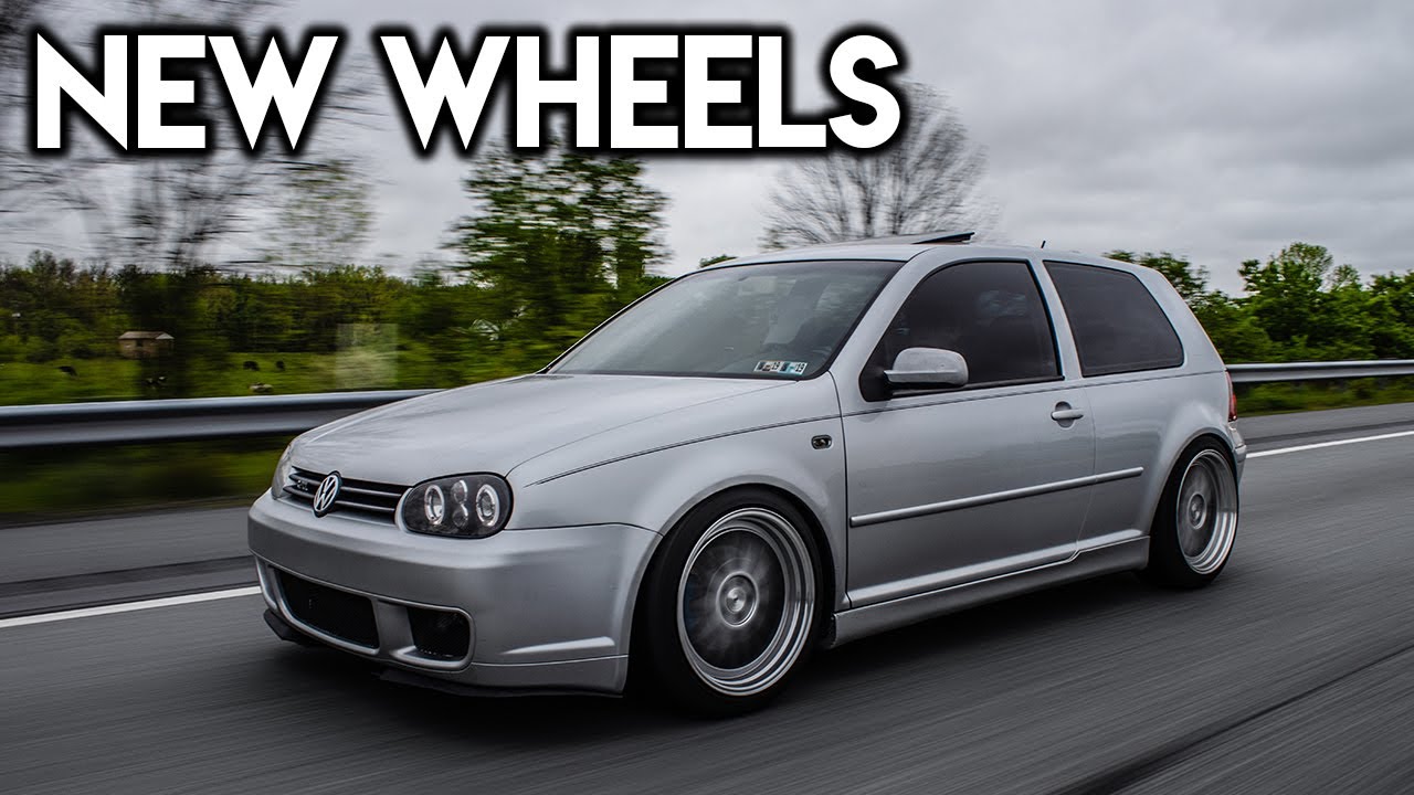 MK4 GTI GETS NEW WHEELS & LIP