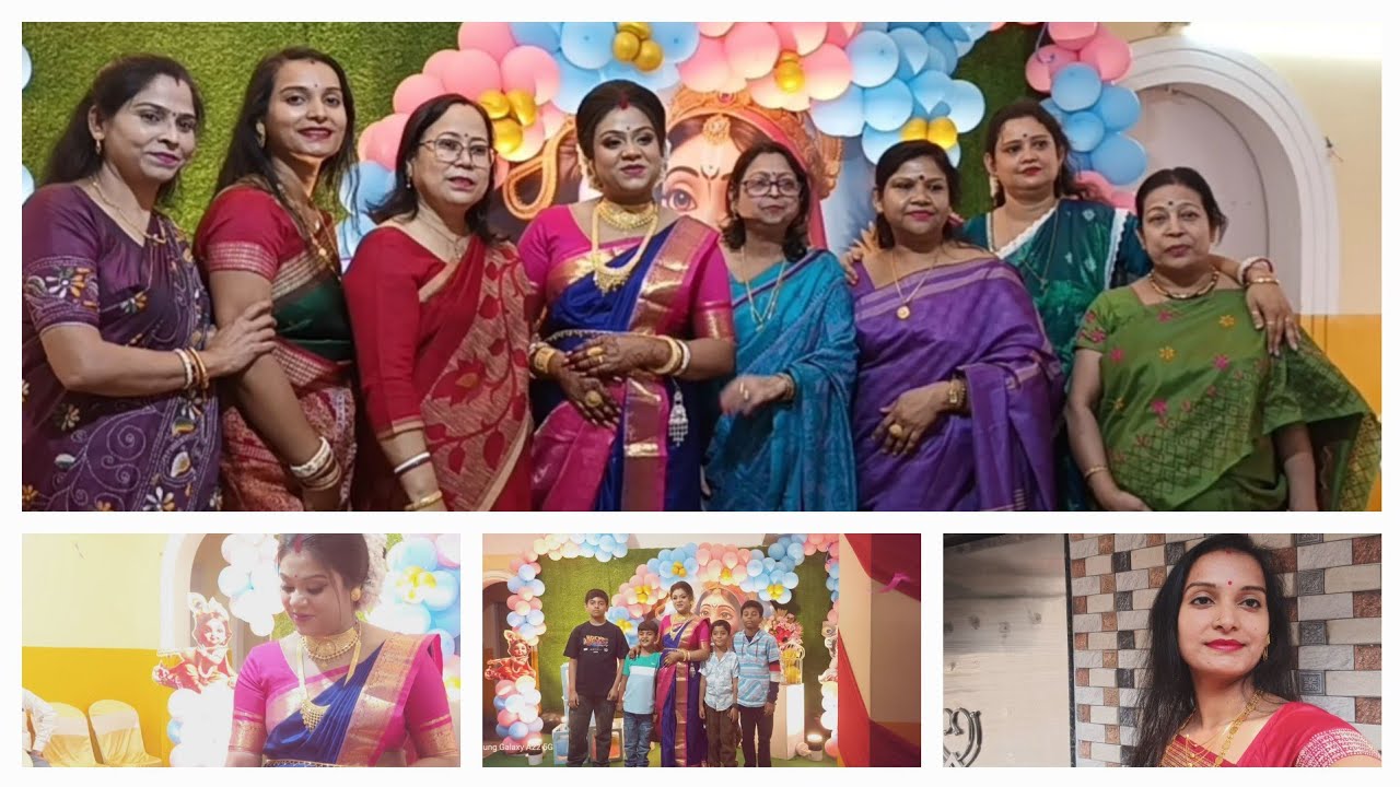 #banglavlog ছোটো জা (riya) baby shower day vlog  💖 ❣️ 