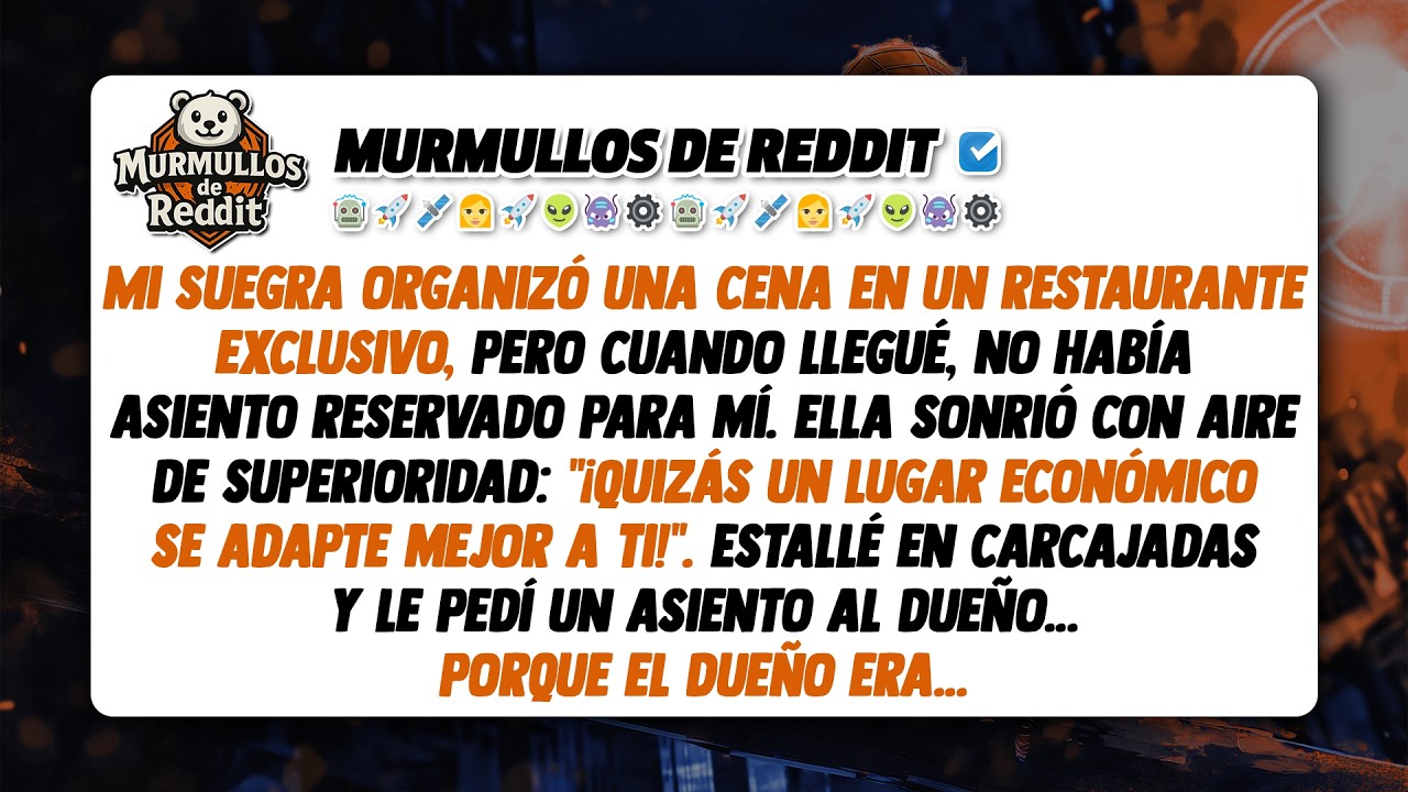 Mi suegra me prohibi&oacute; la cena. Yo solo sonre&iacute; y llam&eacute; al due&ntilde;o. Entonces todos&hellip;