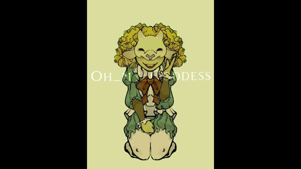 Harpy hare fake collab w/ @oh_my_goddess ^^ | #harpyhare #yaelokre #animation #meme #trend