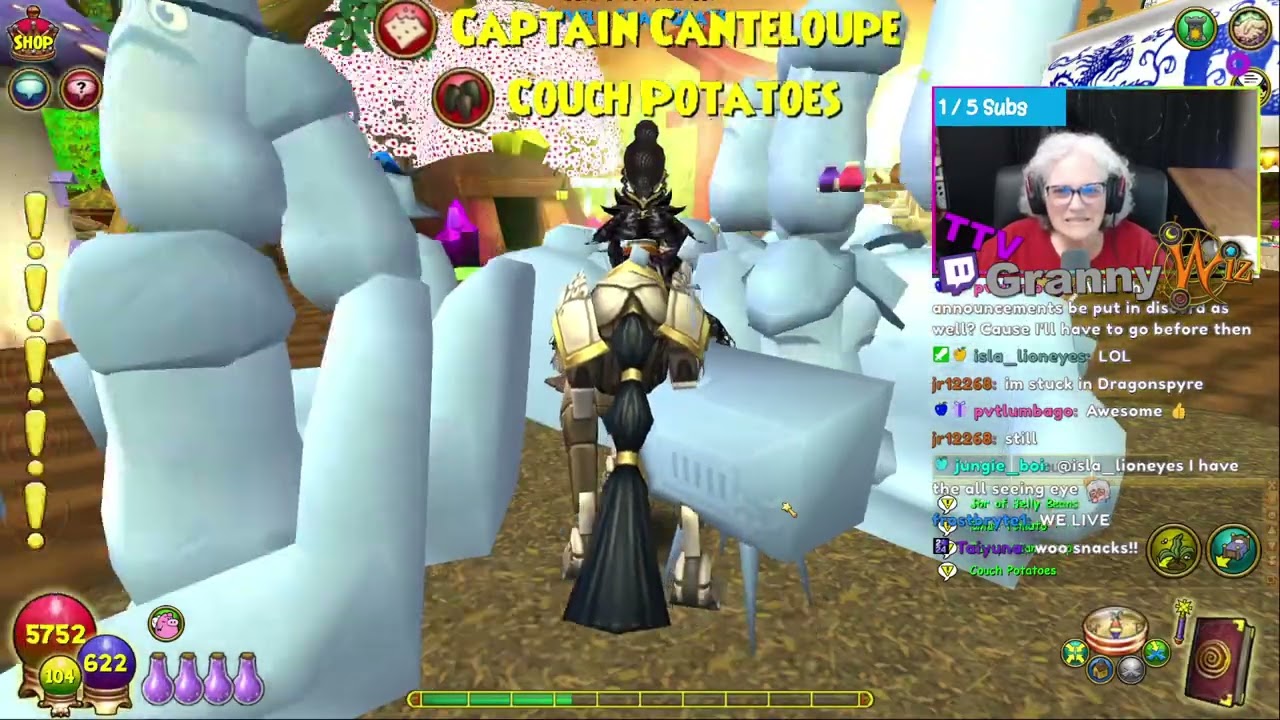 Monday, Monday!  Calamity continues her Death school journey in Ruined Alcazar, Khrysalis! Come join