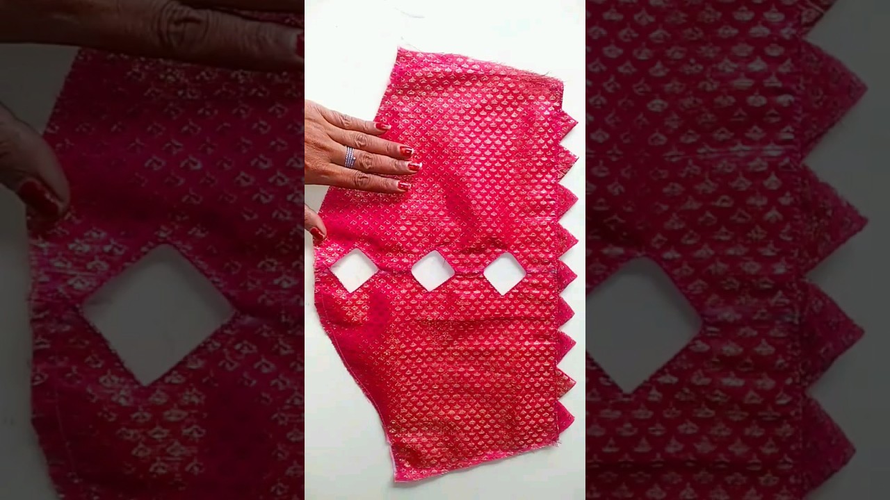 बर्फी वाला बाजू डिजाइन |Barfi cut sleeves design cutting and stitching#shorts #youtubeshorts#viral