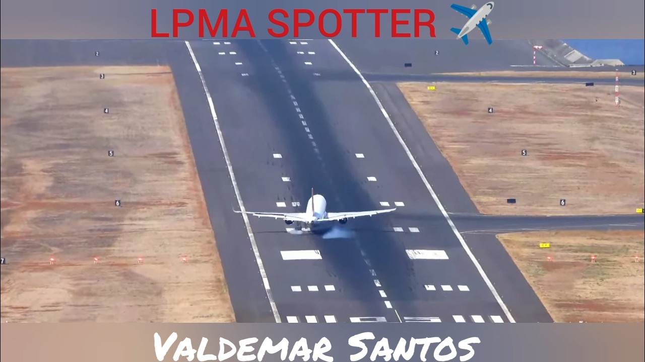 Madeira Airport Live Action LPMA Spotter ✈️ 24/03/2026