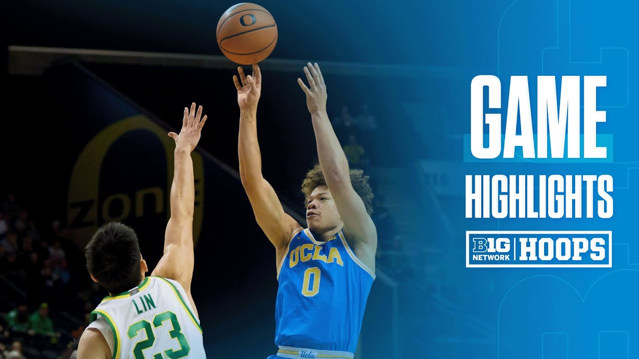 UCLA at Oregon | HIGHLIGHTS | Big Ten Men's Basketball | 01/28/2026