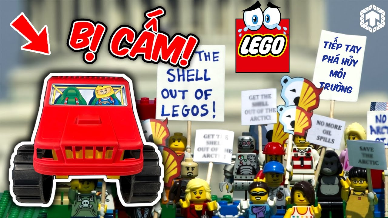 LEGO Tẩy Trắng? Định Kiến Giới? Những Bộ Lego Bị Cấm Phần 1 | Tổng Hợp Lego | Ten Tun