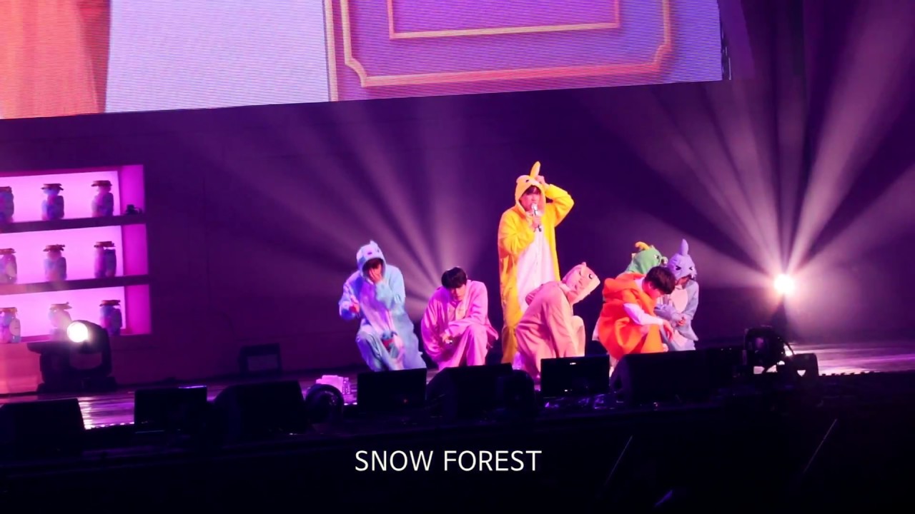 180114 BTS 4TH MUSTER 4기 머스터 I NEED U - Onesie 동물잠옷