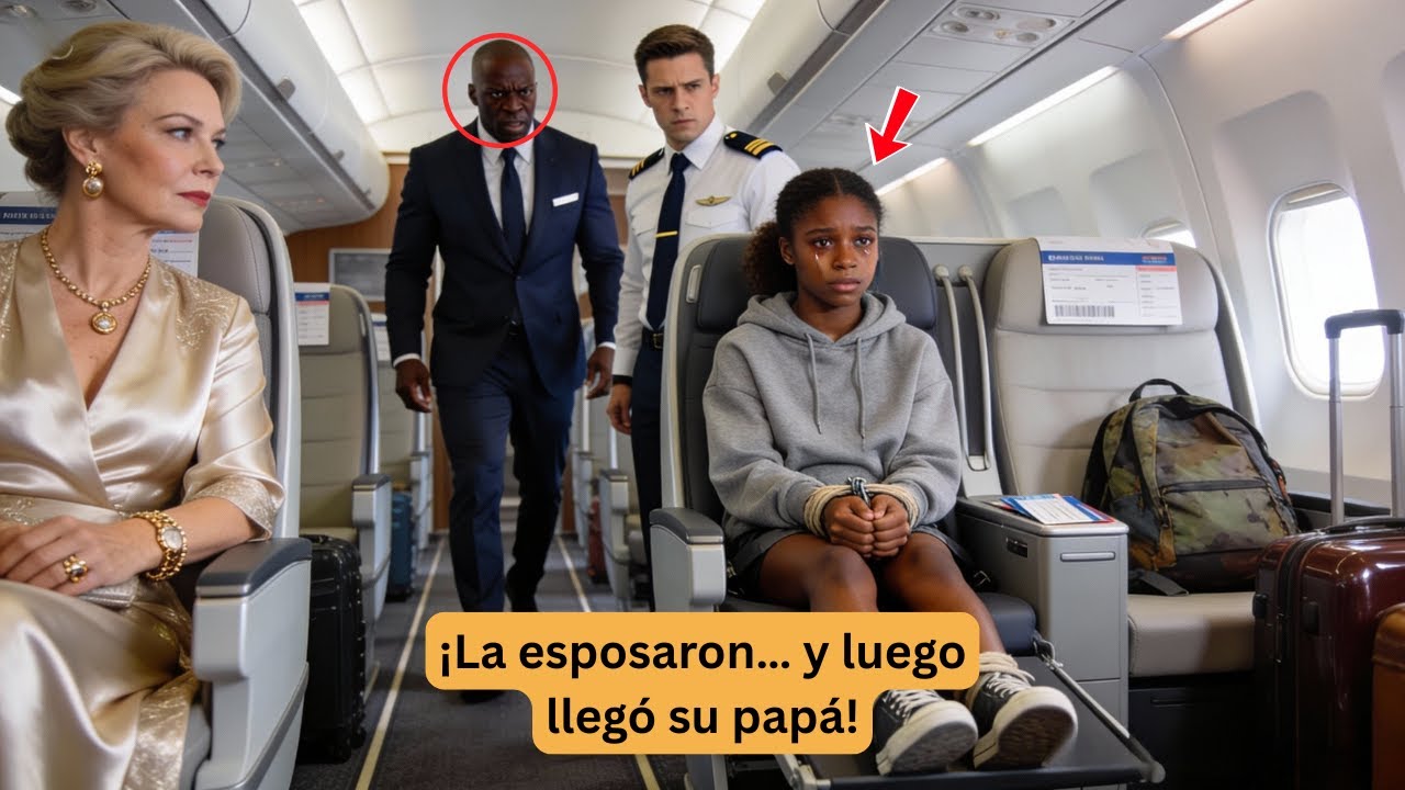 ¡Azafato Esposa a Adolescente en Primera Clase — Su Papá Multimillonario Interviene!
