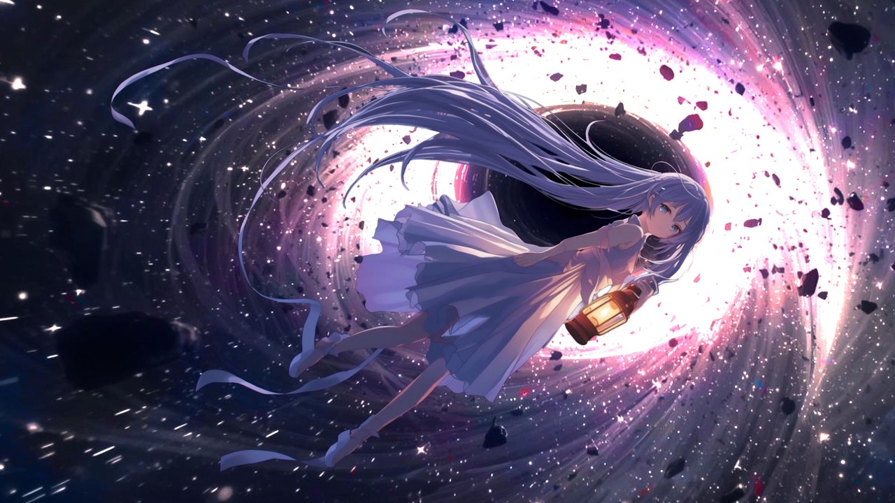 【AI J-Rock Music】漆黒の中で｜anime-style / concept visual【AI Un-Cover Music】
