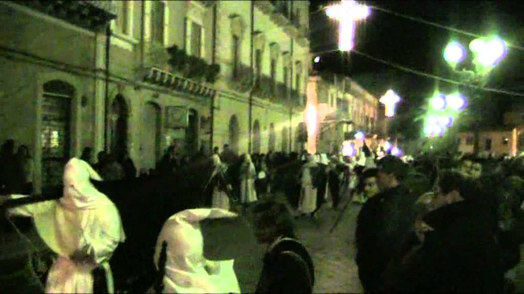Mazzarino, Pasqua 2014, venerdì santo-sera. 1/2