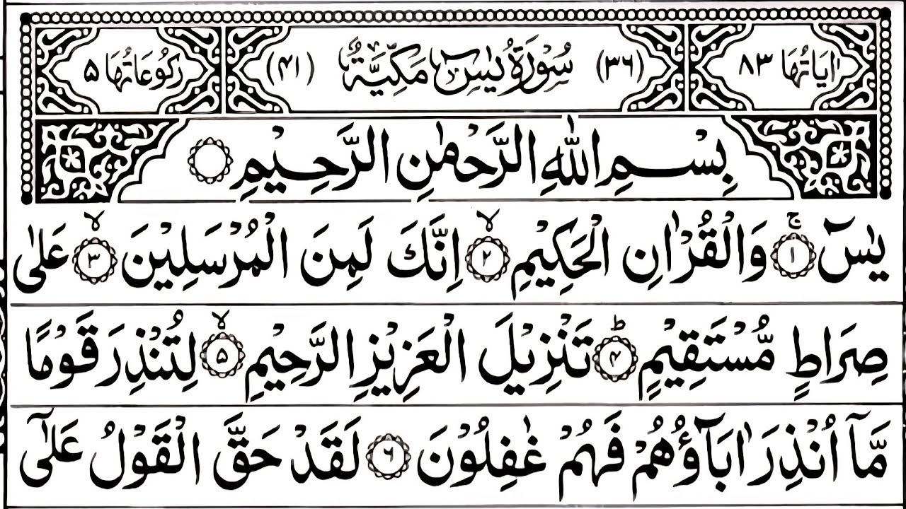 Surah Yaseen Sharif | The Light Of Quran | Ep 294| Surah Yaseen Surah Rahman Surah Mulk Recitation