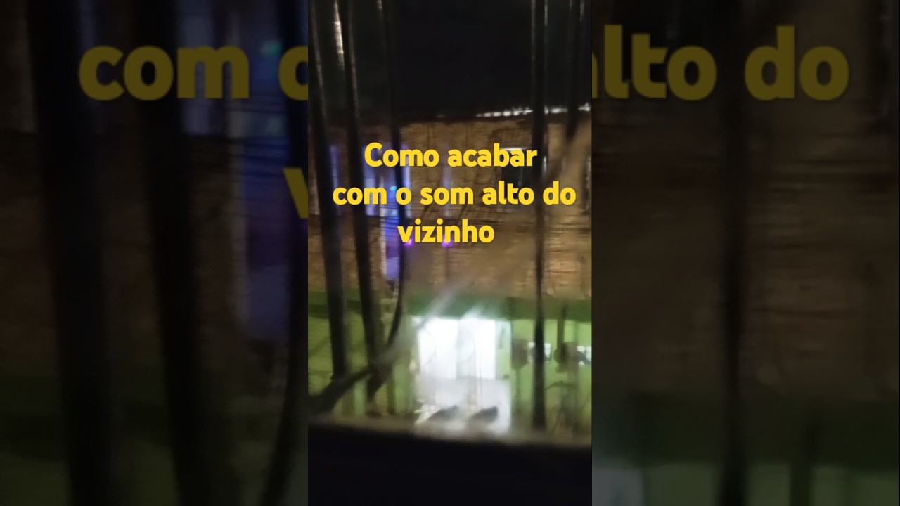 Como acaba com som alto do vizinho,Teste  do bloqueador