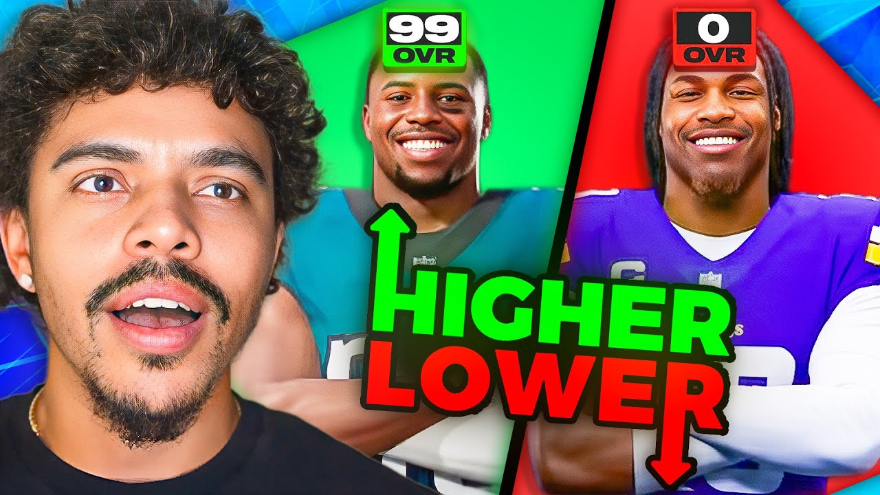 I Played NFL Higher or Lower To Go 20-0