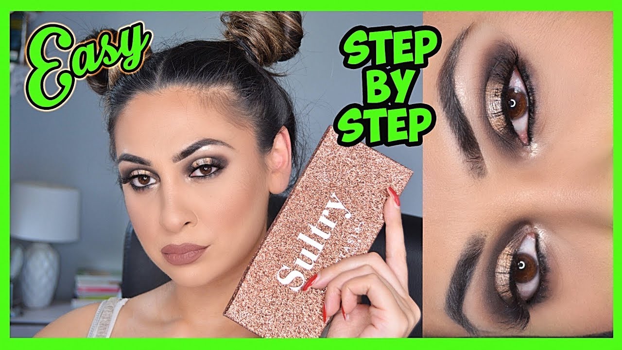 How to do a halo eye for beginners - Sultry Palette Anastasia Beverly Hills