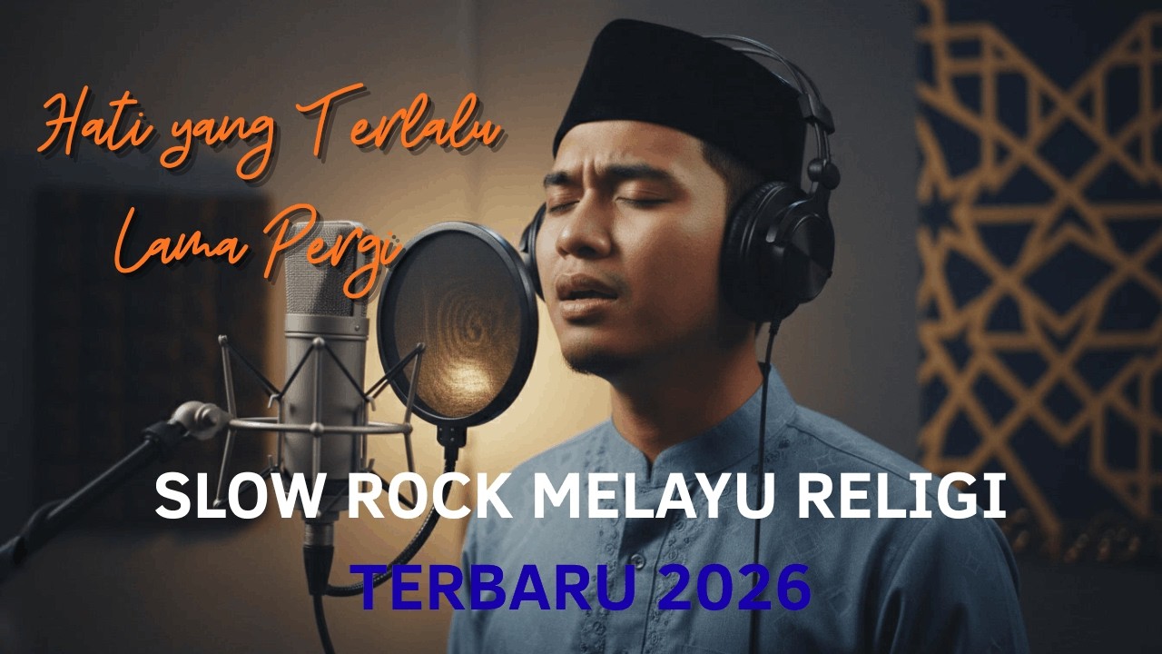 Hati yang Terlalu Lama Pergi | Slow Rock Melayu Religi | Lagu Taubat & Doa Malam Paling Menyentuh