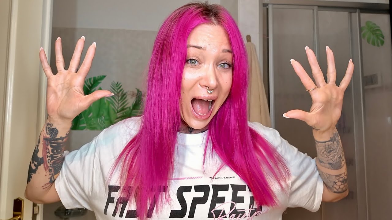 Ich f&auml;rbe meine Haare pink! 😱