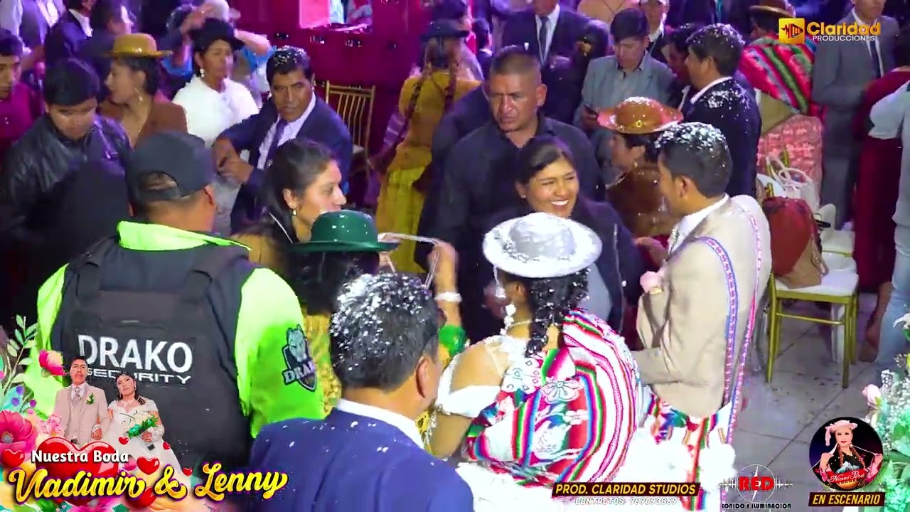 NIEVES DEL PERU EN VIVO 🟨BODA DE VLADIMIR % LENNY ✅[CLARIDAD STUDIOS®]