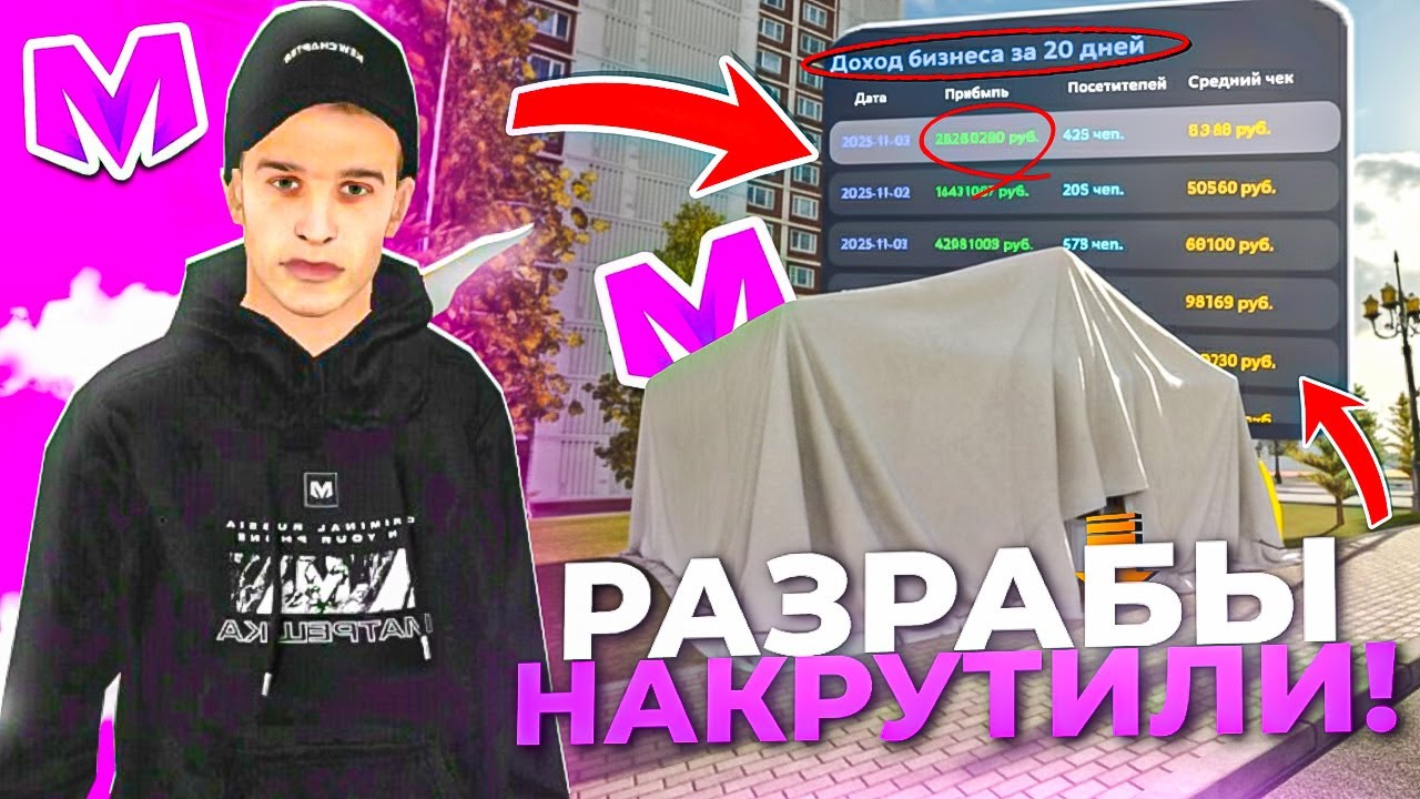 РАЗРАБЫ НАКРУТИЛИ ФИНКУ ПОСЛЕ ОБНОВЫ на МАТРЕШКА РП • БУДНИ АДМИНА