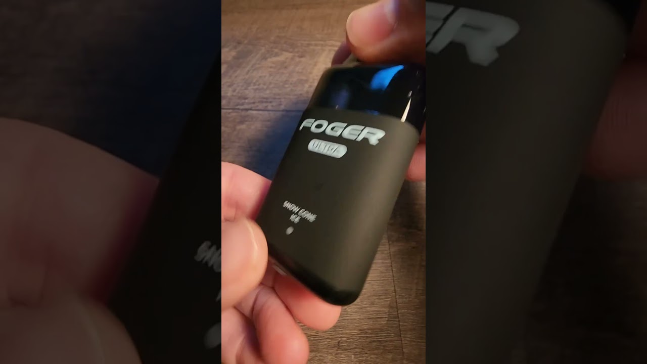Foger Ultra Snow Cone Ice Unboxing Review  | By @disposabledad