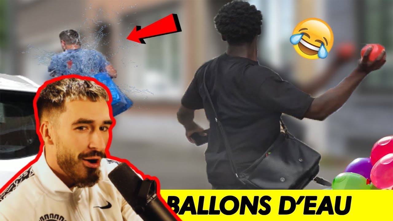 PFUT REACT A UNE NOUVELLE MASTERCLASS DE JETER DE BALLONS D'EAU DIELSMK 😂