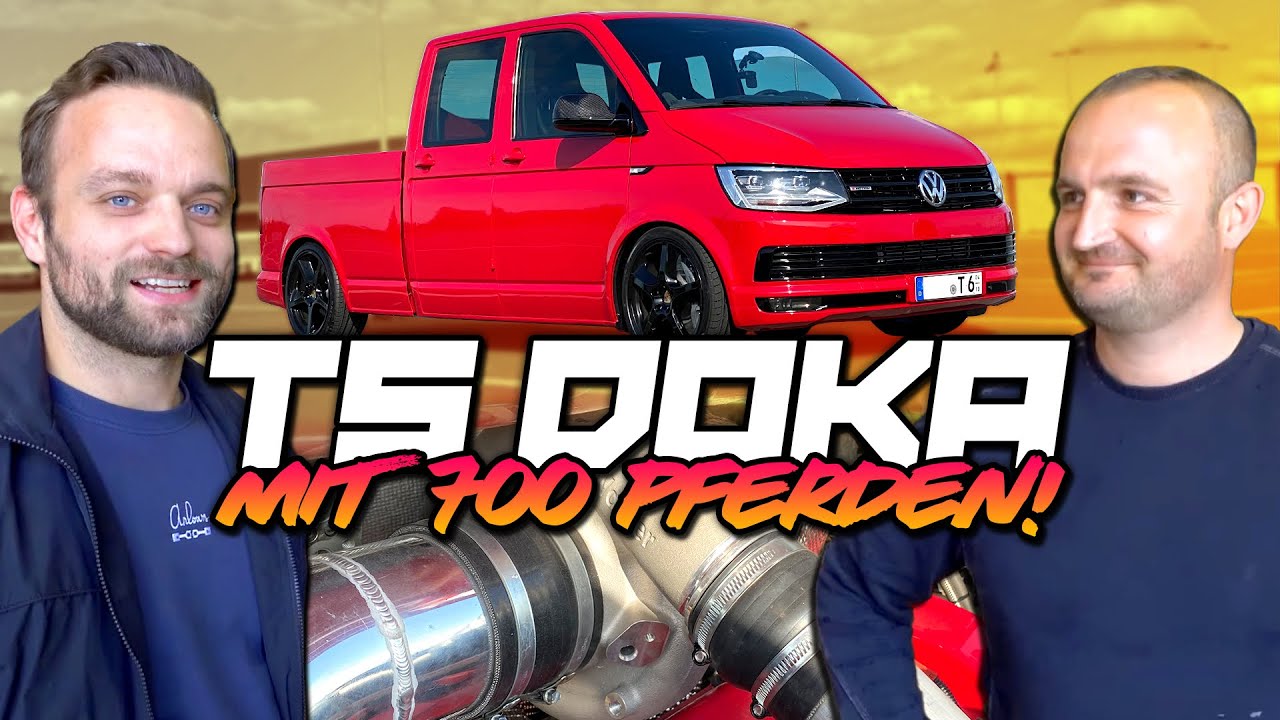 EXTREMER gehts kaum - VW T5 DOKA mit 700 PS R32 Turbo und 4 Motion Antrieb! | Philipp Kaess |