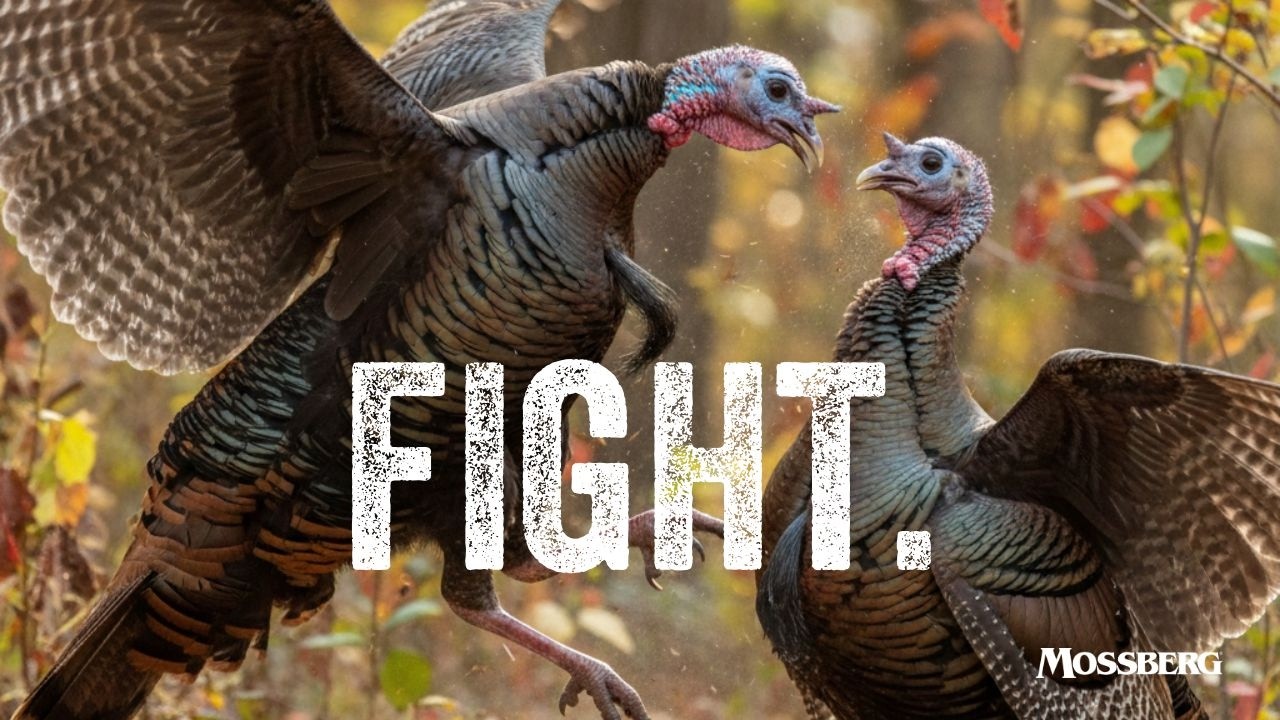 Aggressive Hen Fighting - Gobbler FLies Creek