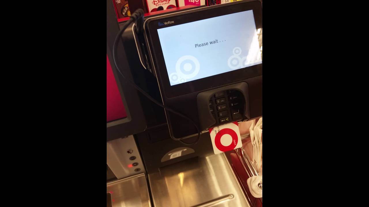 Target self checkout