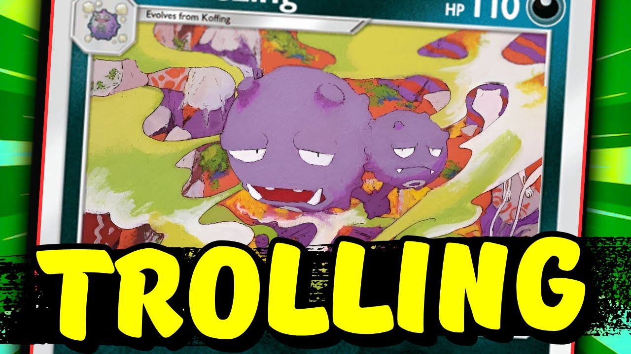 WEEZING: THE ULTIMATE TROLL OR THROW DECK! | Pokemon TCG Pocket