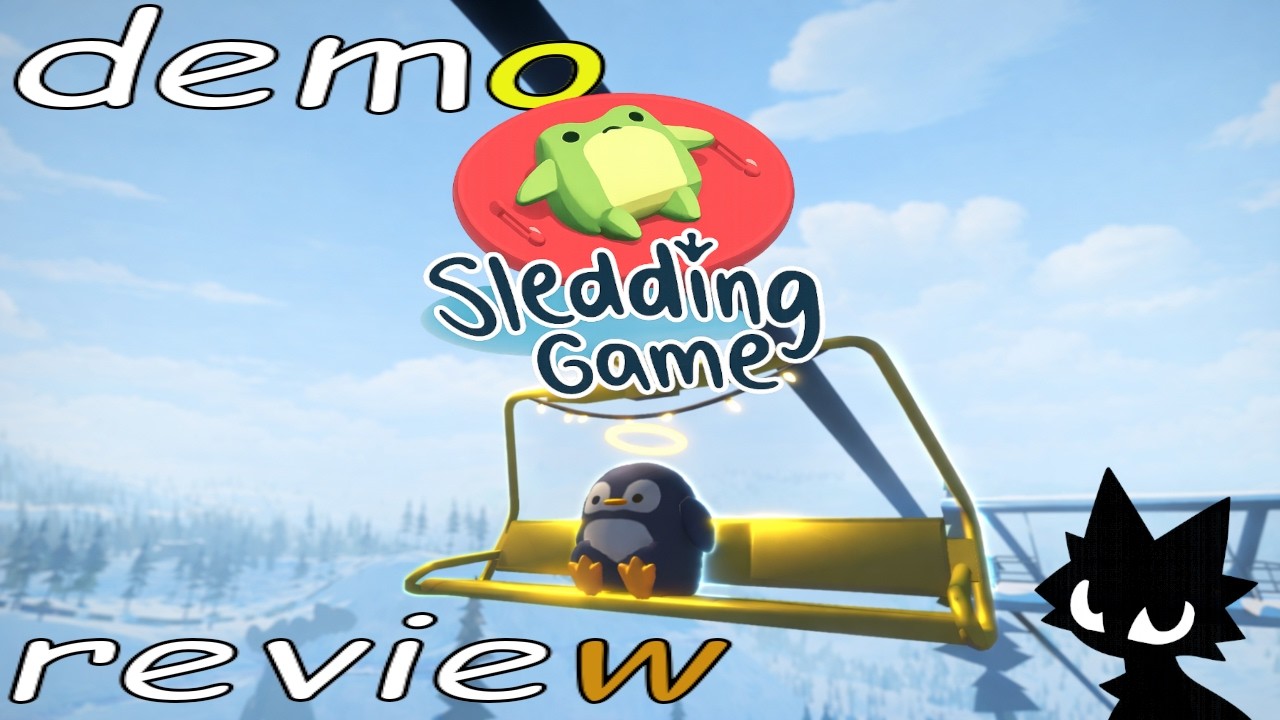 Sledding Game Demo: Launch Glitches And Mysterious Yetis?!🐸