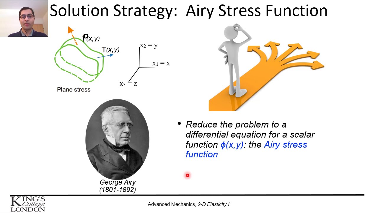 Advanced Mechanics Lecture 6-3: Solution Strategy: Airy Stress Function
