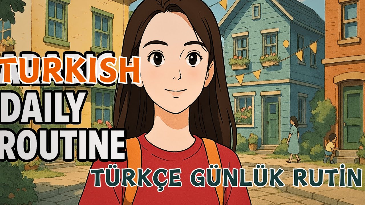 T&uuml;rk&ccedil;e Animasyon | G&uuml;nl&uuml;k Rutin | Daily Routine | النِّظَام الْيَوْمِيّ