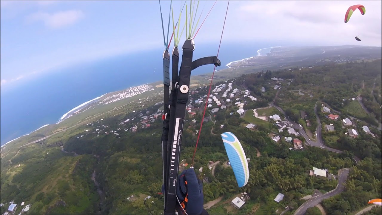 Parapente - Saint Leu - île de la Réunion - Paragliding -