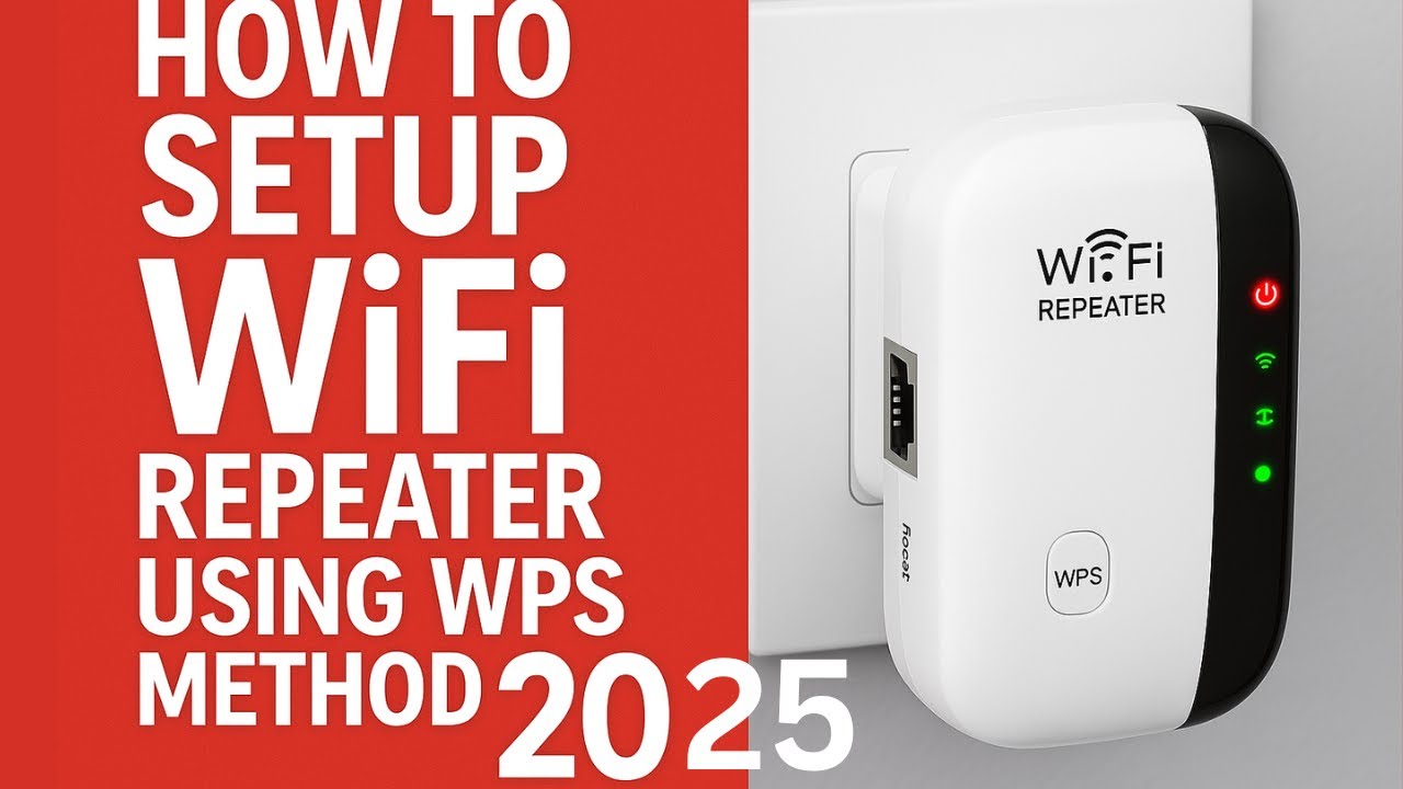 How to Set Up a WiFi Repeater Using WPS – Quick & Easy Guide