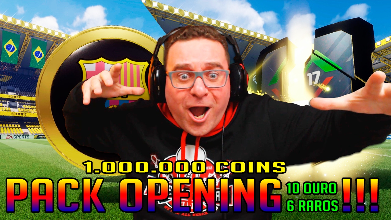 TRIPLE (X3) WALKOUT 1.000.000 COINS PACK OPENING FIFA 17