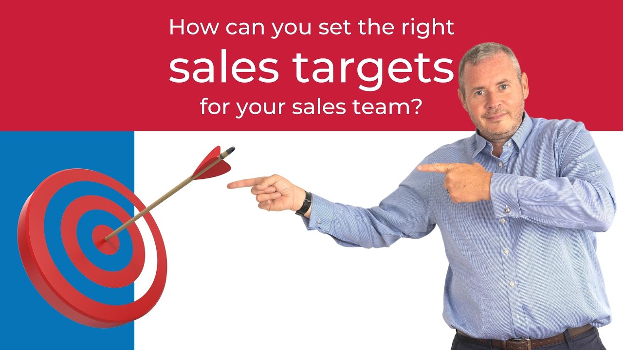 How can you set the right sales targets for your sales team?