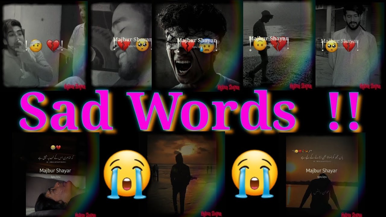 Sad Words !! Painful Shayari Collection !! Heart-broken Words !! Breakup Videos !! Majbur Shayar