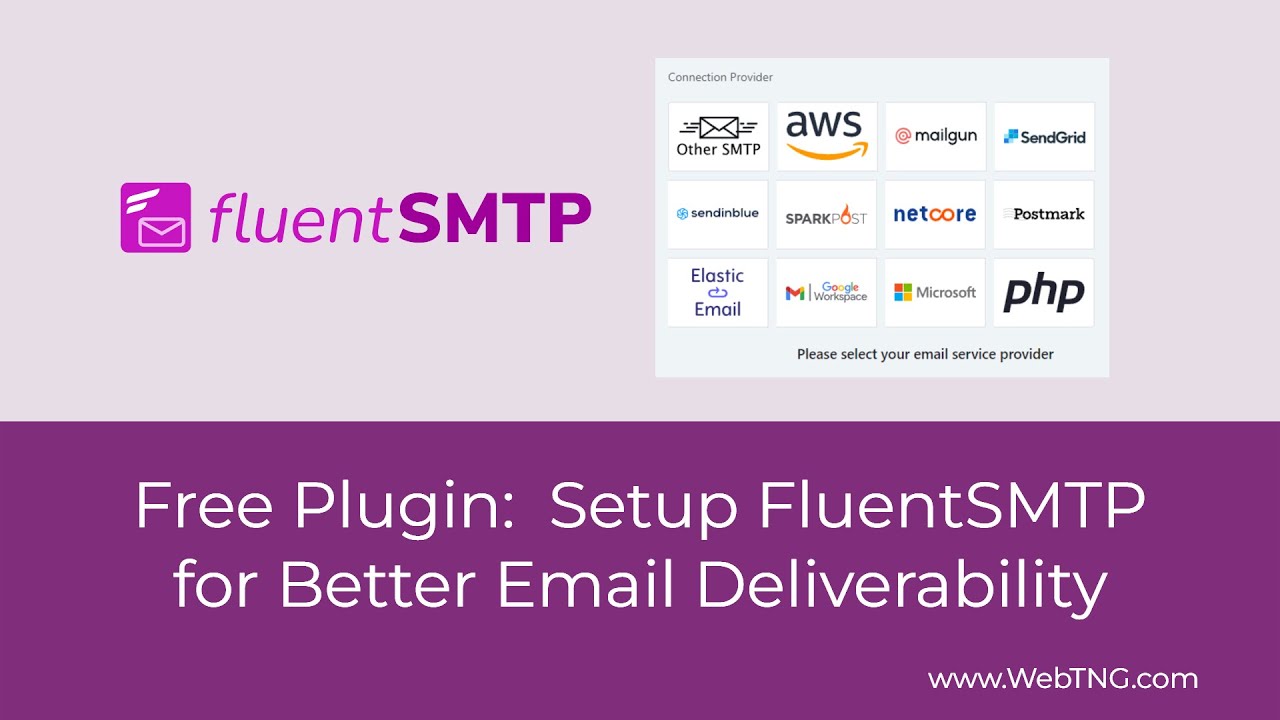 Настройте FluentSMTP для лучшей доставки писем