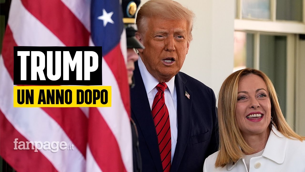 Dopo un anno da presidente, la destra italiana è ancora pro Trump: 
