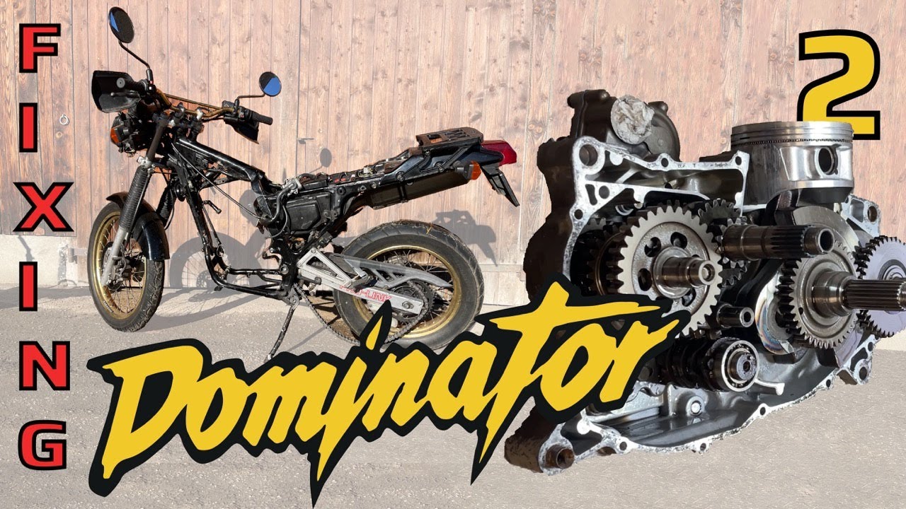 Honda NX650 Dominator Engine Rebuild Pt. 2