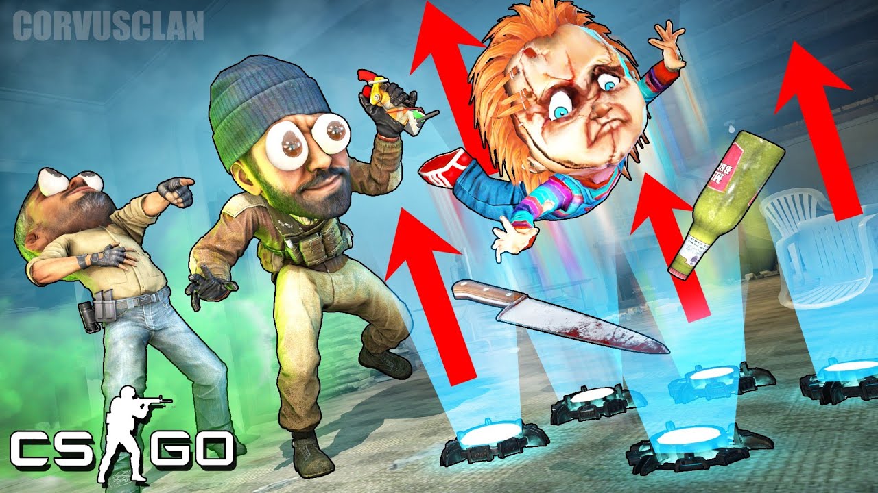 CSGO - THE NEW GADGET TO GET RID OF CHUCKY 🤣🤣🤣 - Hide and Seek