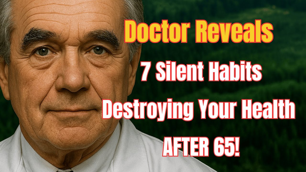 Doctor Reveals: 7 Silent Habits Destroying Your Health After 65!
