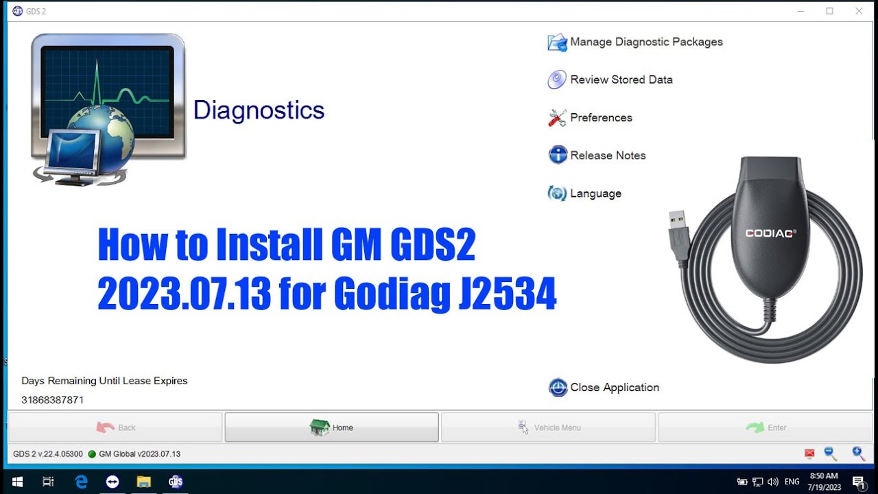 How to Install GM GDS2 2023.7.13 for Godiag J2534 - OBDII365