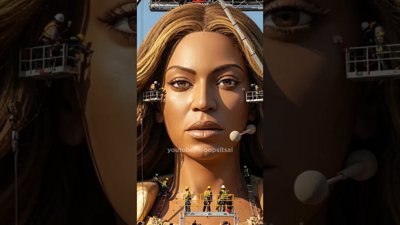 They Built a 300ft Beyoncé Statue in the USA | Unreal AI Tribute