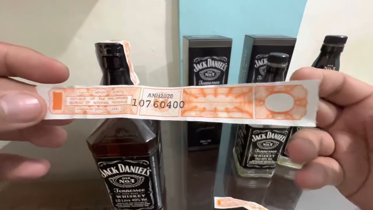 How to spot a fake Jack Daniel's [Tagalog]